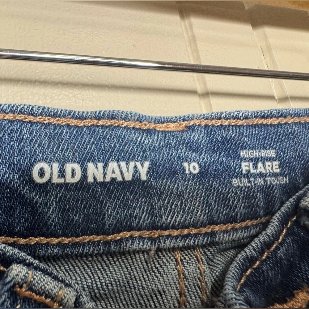 Old Navy Blue flare Jeans, girls size 10